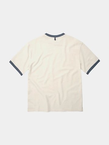Футболка FrizmWORKS Terry Ringer Half Tee White