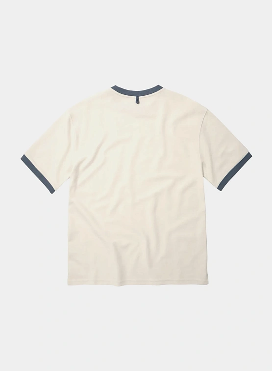 Футболка FrizmWORKS Terry Ringer Half Tee White