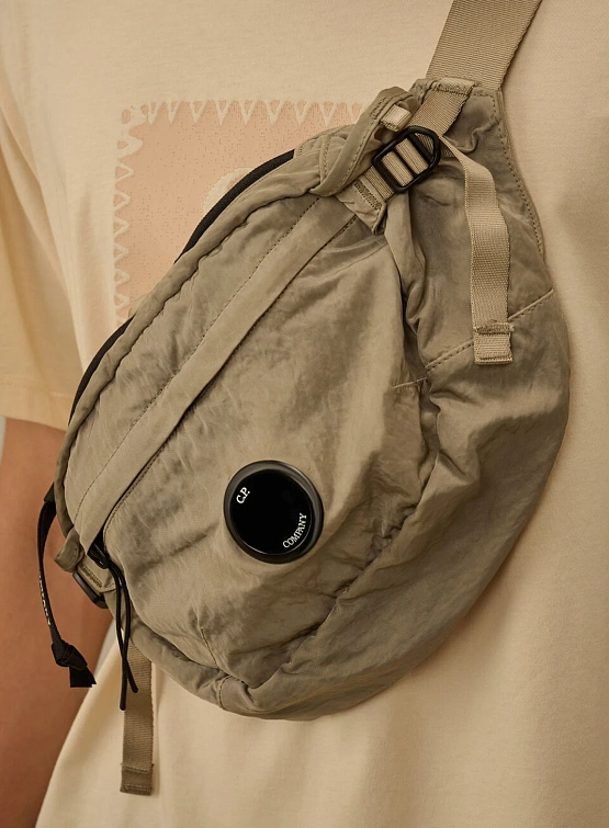 Сумка C.P. Company Nylon B Lens Crossbody Fallen Rock