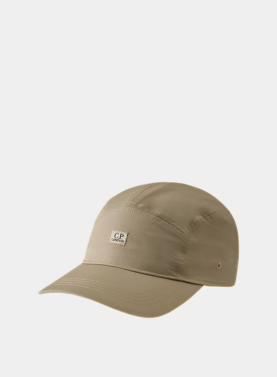 Кепка C.P. Company Chrome-R Panelled Cap Vintage Khaki
