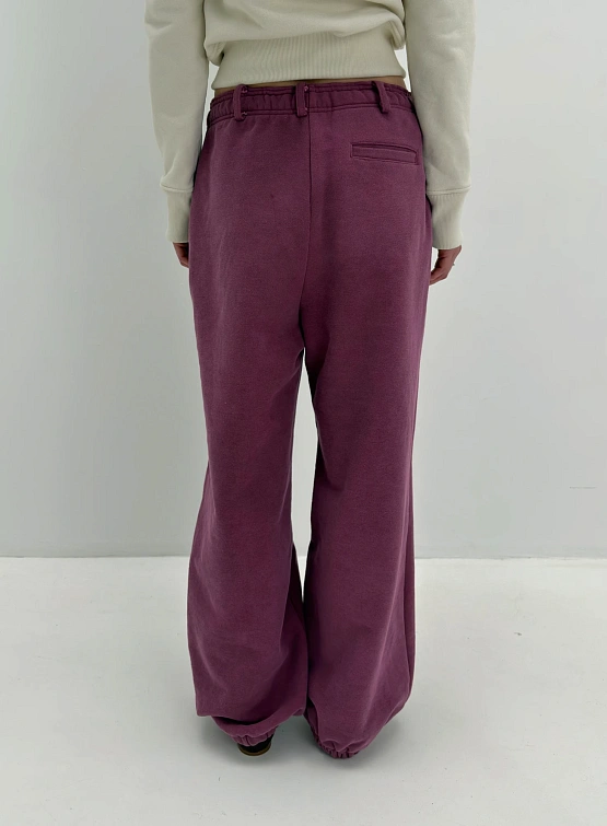 Брюки STUDIO SLOW X SINIY VSADNIK EXCLUSIVE Pinot Noir Trainer Pants