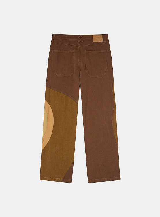 Брюки KidSuper Wavy Pants Brown