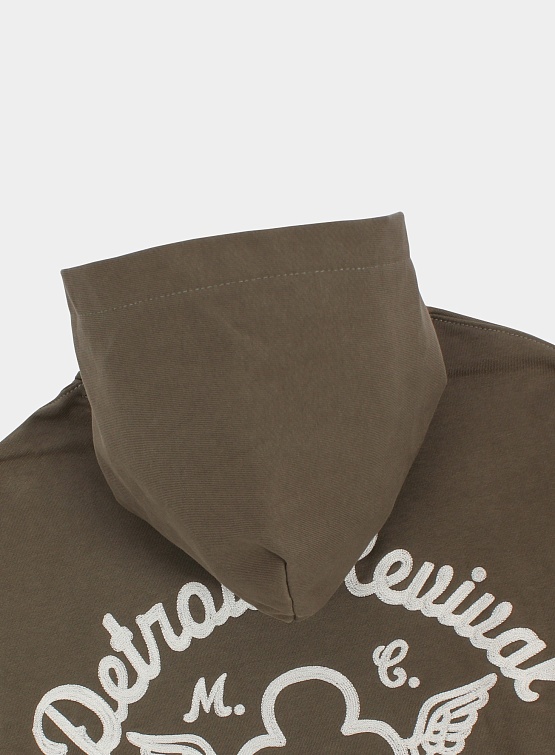 Худи DAZE Detroit Revival M.C. Hoodie Khaki