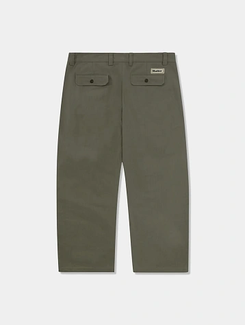 Брюки Butter Goods Pleated Trousers Foliage