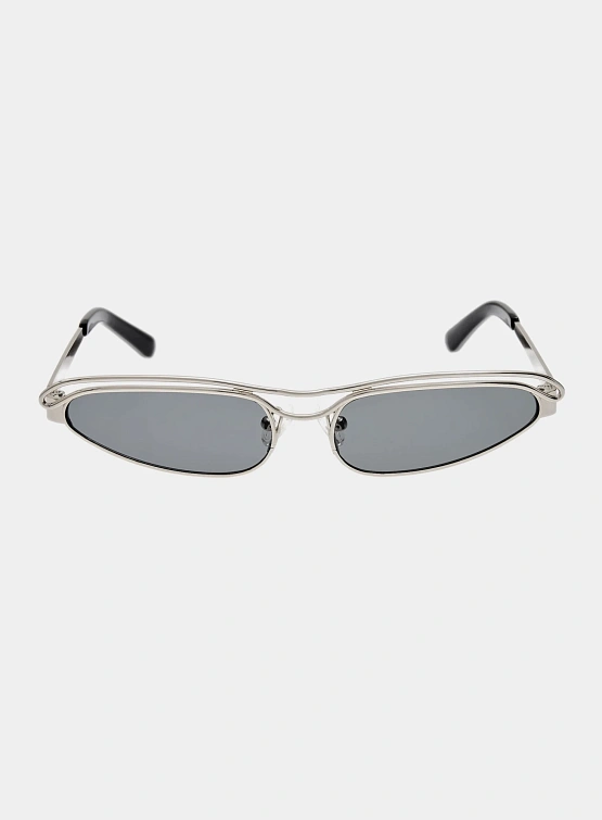 Очки THE ATTICO x Linda Farrow Norma Silver