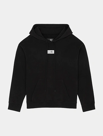 Худи MM6 Maison Margiela Numeric Logo Black