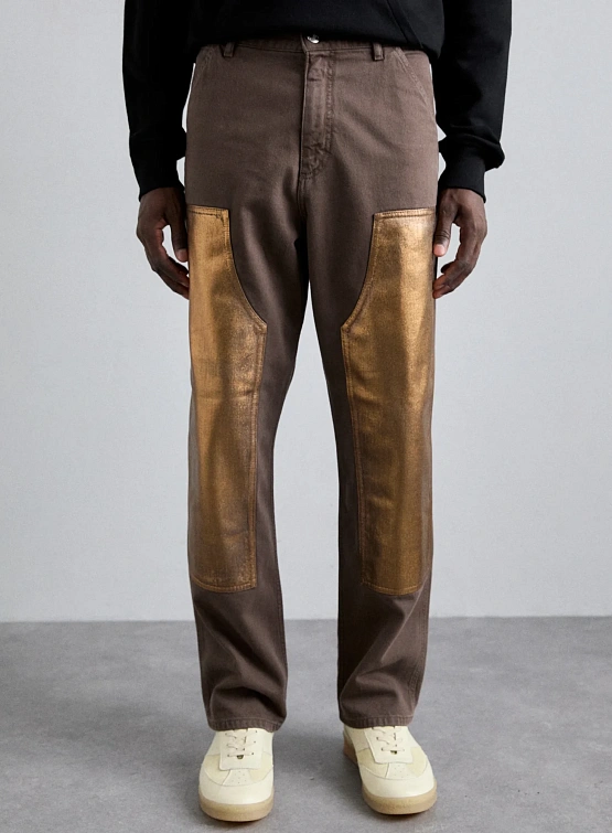 Джинсы Bluemarble Dusty Distressed Pannelled Brown