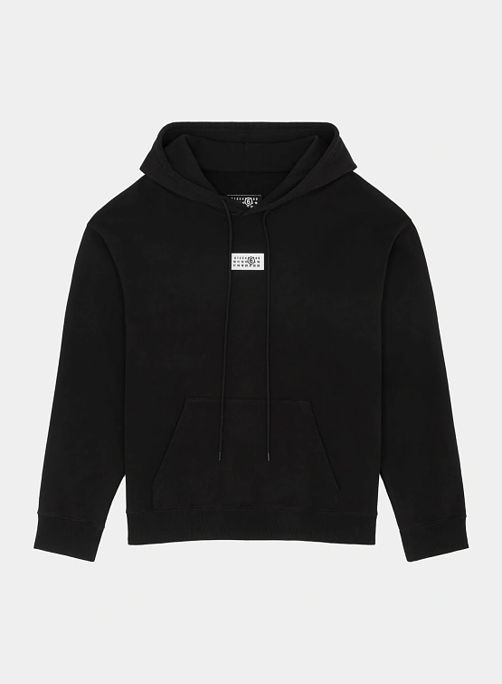 Худи MM6 Maison Margiela Numeric Logo Black