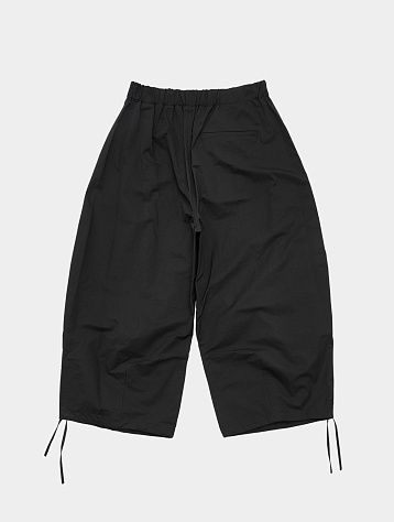 Брюки AMOMENTO Cotton Nylon Wide Capri Black