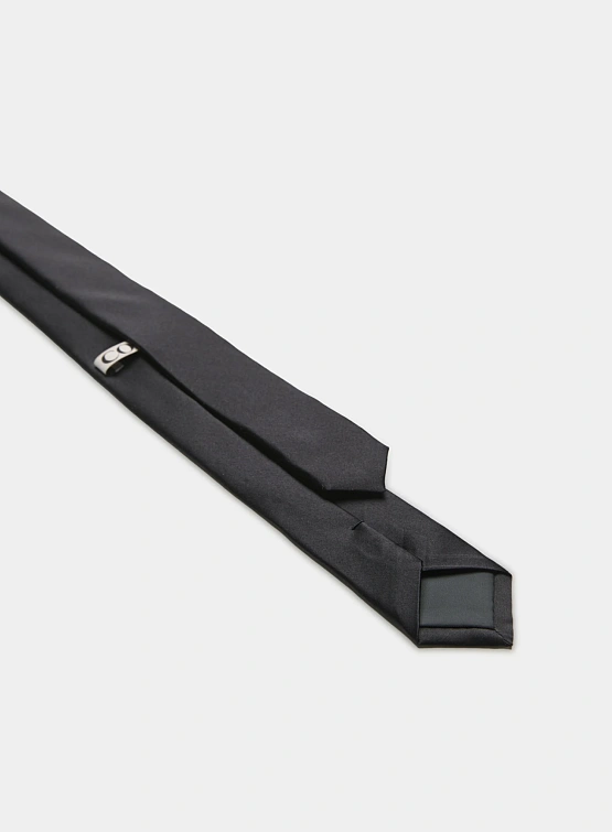 Галстук COOR Silk Satin Tie Black