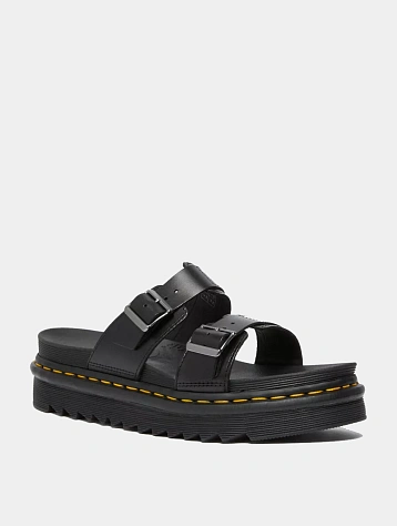 Сандалии Dr. Martens Myles Brando Buckle Slide Black