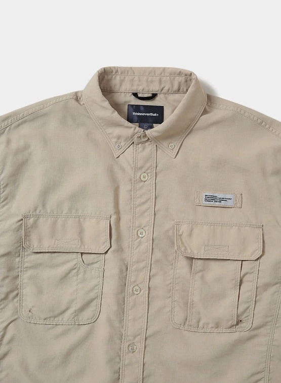 Рубашка thisisneverthat Fishing Shirt Khaki