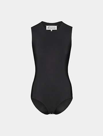 Женское боди Maison Margiela Plain Slim Black