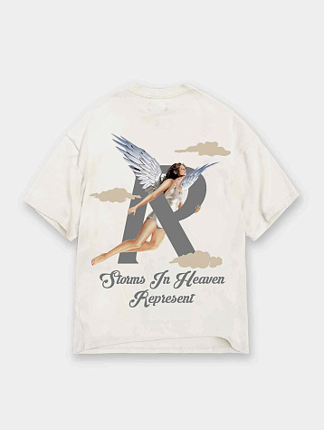 Футболка Represent Clo Storms in Heaven Flat White