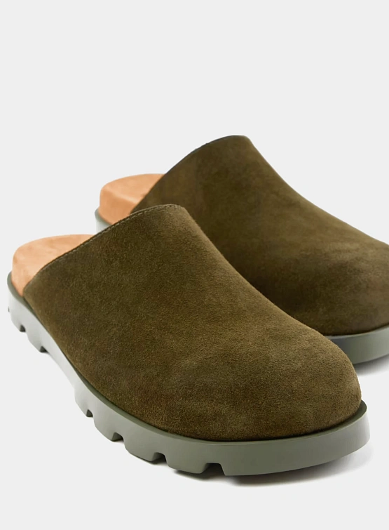 Сабо Camper Brutus Nubuck Green
