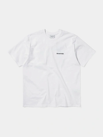 Футболка thisisneverthat 4 Panels Tee White