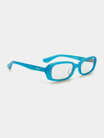 Очки Bonnie Clyde Rodeo Turquoise & Clear Lens