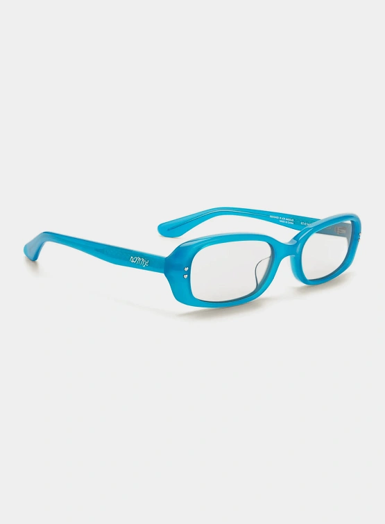 Очки Bonnie Clyde Rodeo Turquoise & Clear Lens