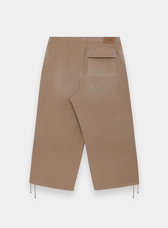 Брюки Hed Mayner Drawstring Trousers Beige Khaki