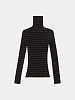 Женский бадлон MM6 Maison Margiela Ribbed Black