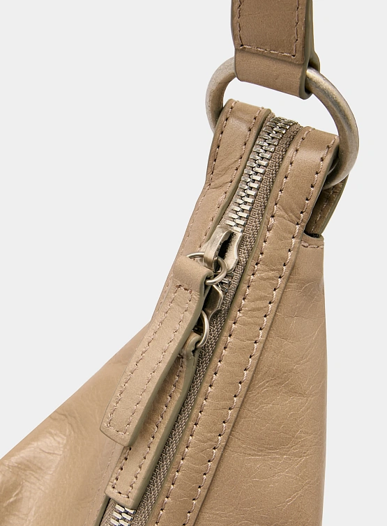 Женская сумка MARGESHERWOOD Belted Hobo Medium Mud Crinkle