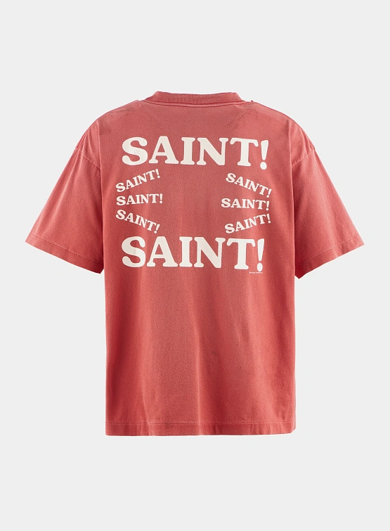 Футболка SAINT MXXXXXX SS Tee Love Red