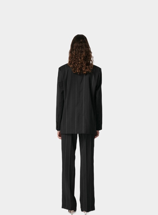 Женские брюки Han Kjøbenhavn Boxy Suit Black Pinstripe