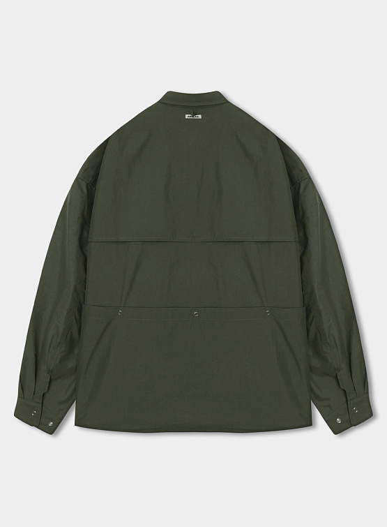 Рубашка ANGLAN Steric CN Multi Pocket Shirt Khaki