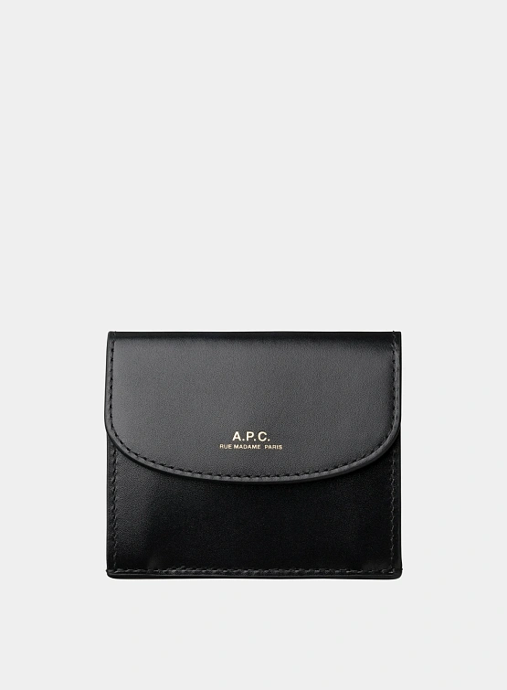 Кошелек A.P.C. Geneve Trifold Noir