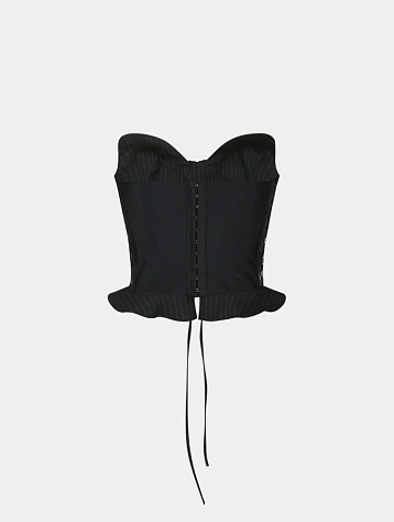 Женский корсет Andersson Bell Stripe Combo Logo Lace Black