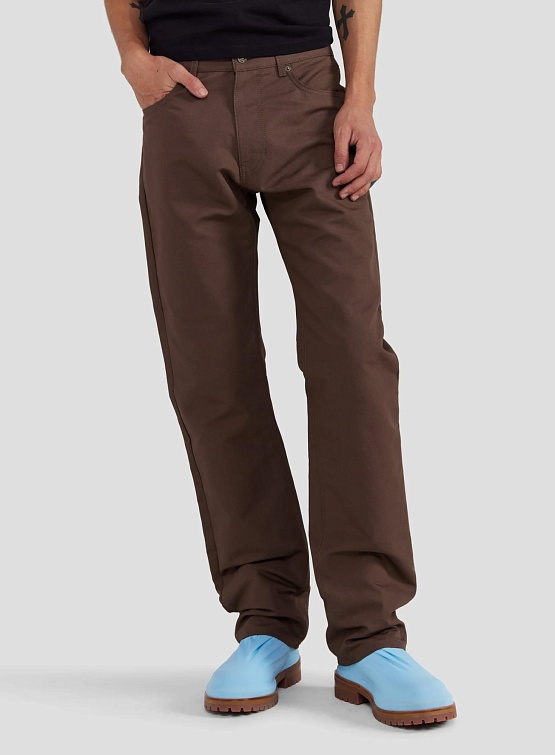 Брюки 424 5 POCKET PANTS BROWN