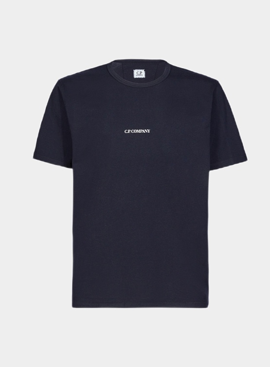 Футболка C.P. Company 24/1 Jersey Relaxed Fit Navy