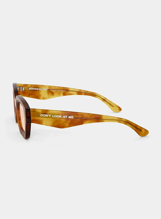 Очки Bonnie Clyde Karate Tortoise & Orange Lens