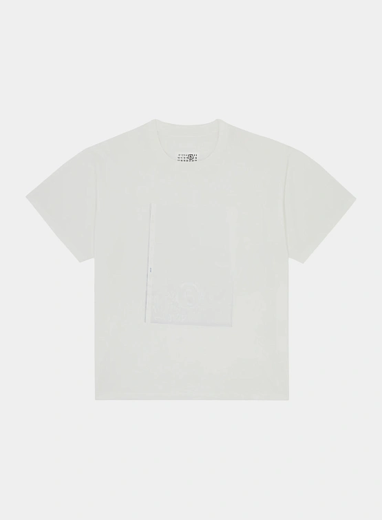 Футболка MM6 Maison Margiela Graphic Folder White