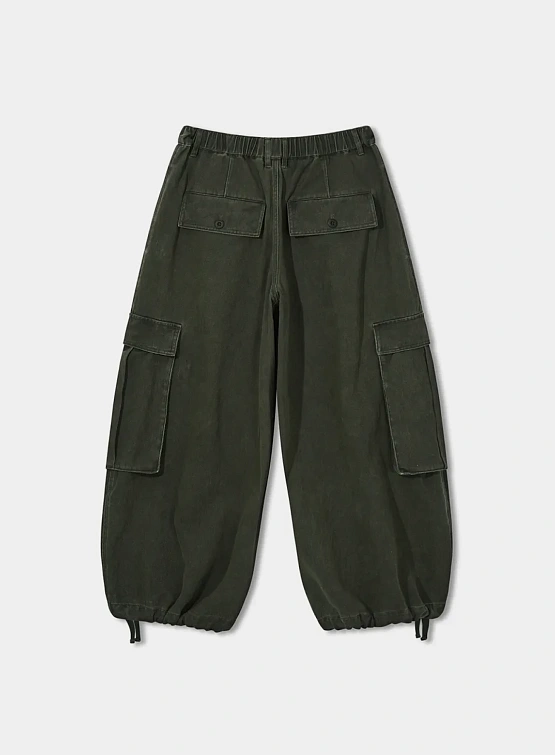 Брюки ANGLAN Twill Cargo Balloon Khaki