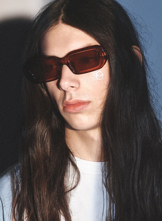 Очки NO PROBLEMO x LE SPECS Blackpool Cocoa/Brown Mono