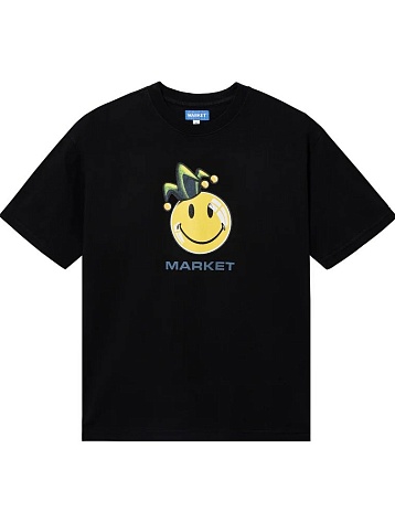 Футболка MARKET Smiley Fool Black