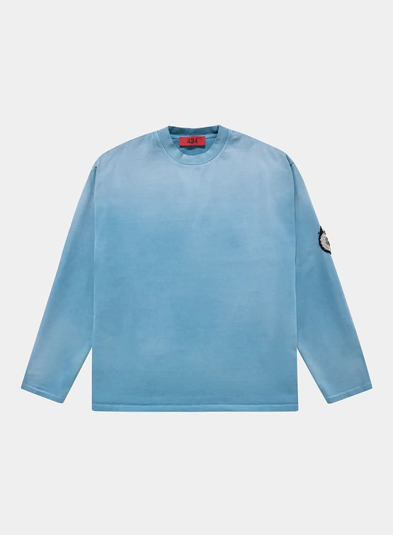 Лонгслив 424 Accademy Jersey Vintage Avio