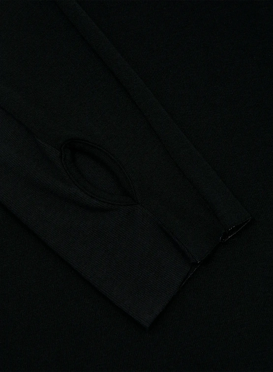 Лонгслив thom/krom M TS 808 Black