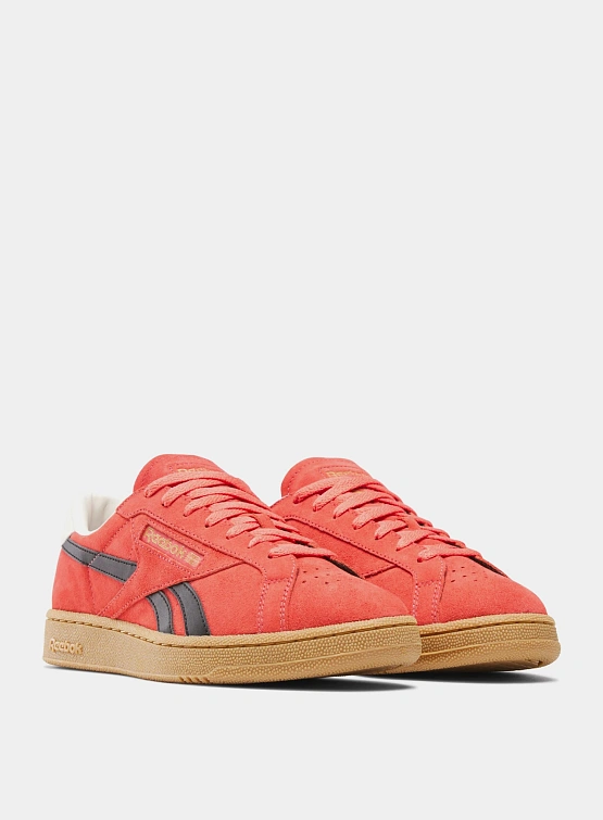 Кеды Reebok Club C Grounds UK Sunset Coral/Black/Gum
