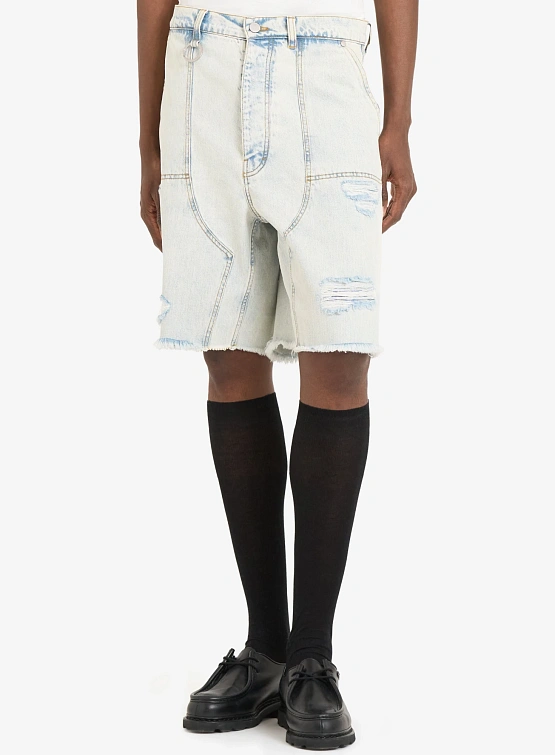 Шорты Études Loose Jeans Shorts Blue