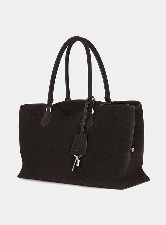 Сумка OSOI Shell Brot Suede Mocha