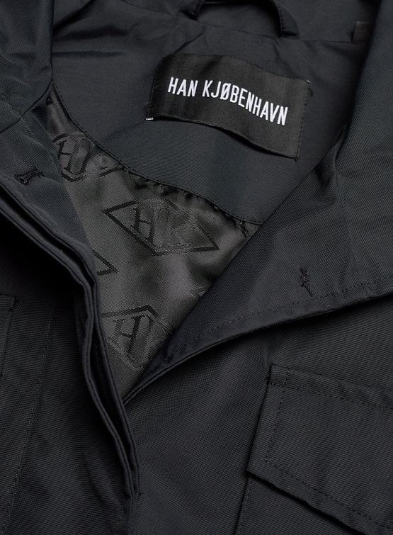 Женская куртка Han Kjøbenhavn Nylon Shirt Jacket Black