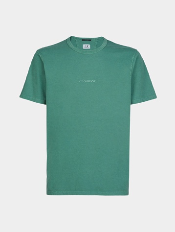 Футболка C.P. Company 24/1 Jersey Relaxed Fit Green