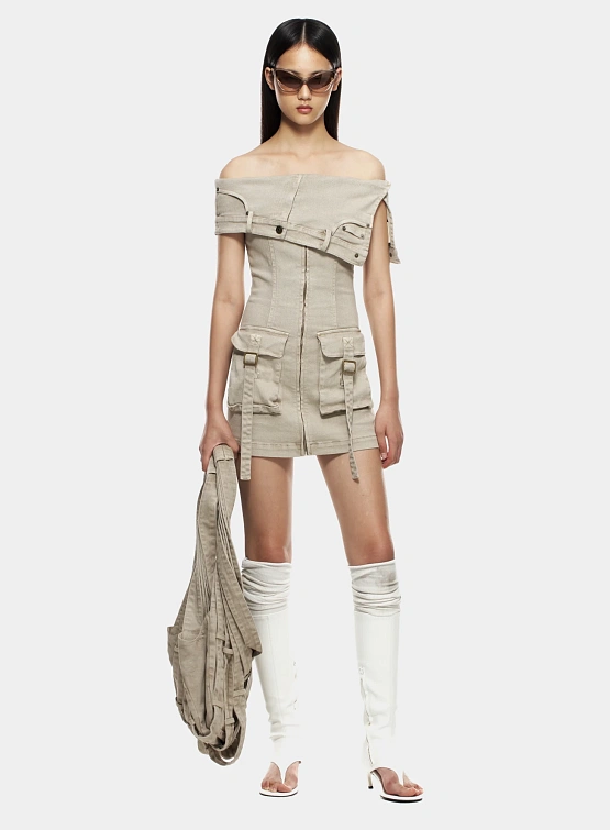 Сумка MARRKNULL Waistband Tote Brown