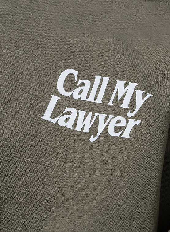 Худи MARKET Call My Lawyer Hoodie Kelp