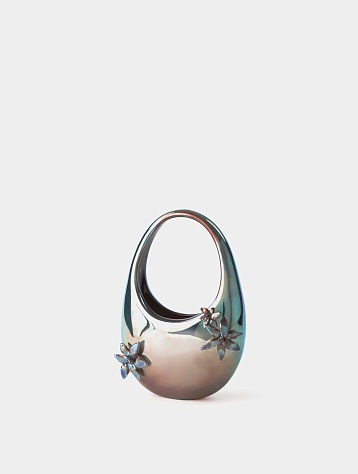 Сумка Coperni Flower Glass Mini Swipe Smoke