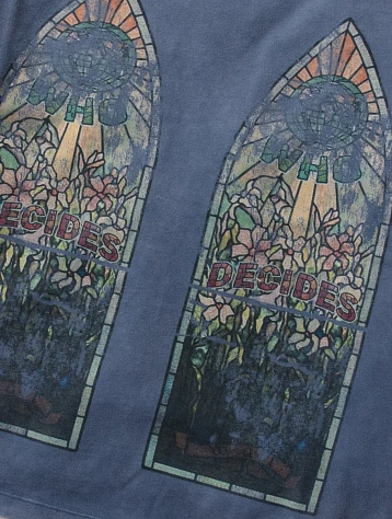 Футболка WHO DECIDES WAR Faded Vintage Grey