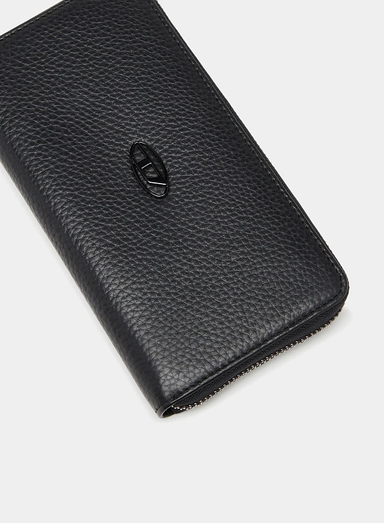 Кошелек Diesel Hissu Evo Continent Zip Black