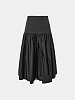 Женские брюки AMOMENTO Shirring Culotte Black
